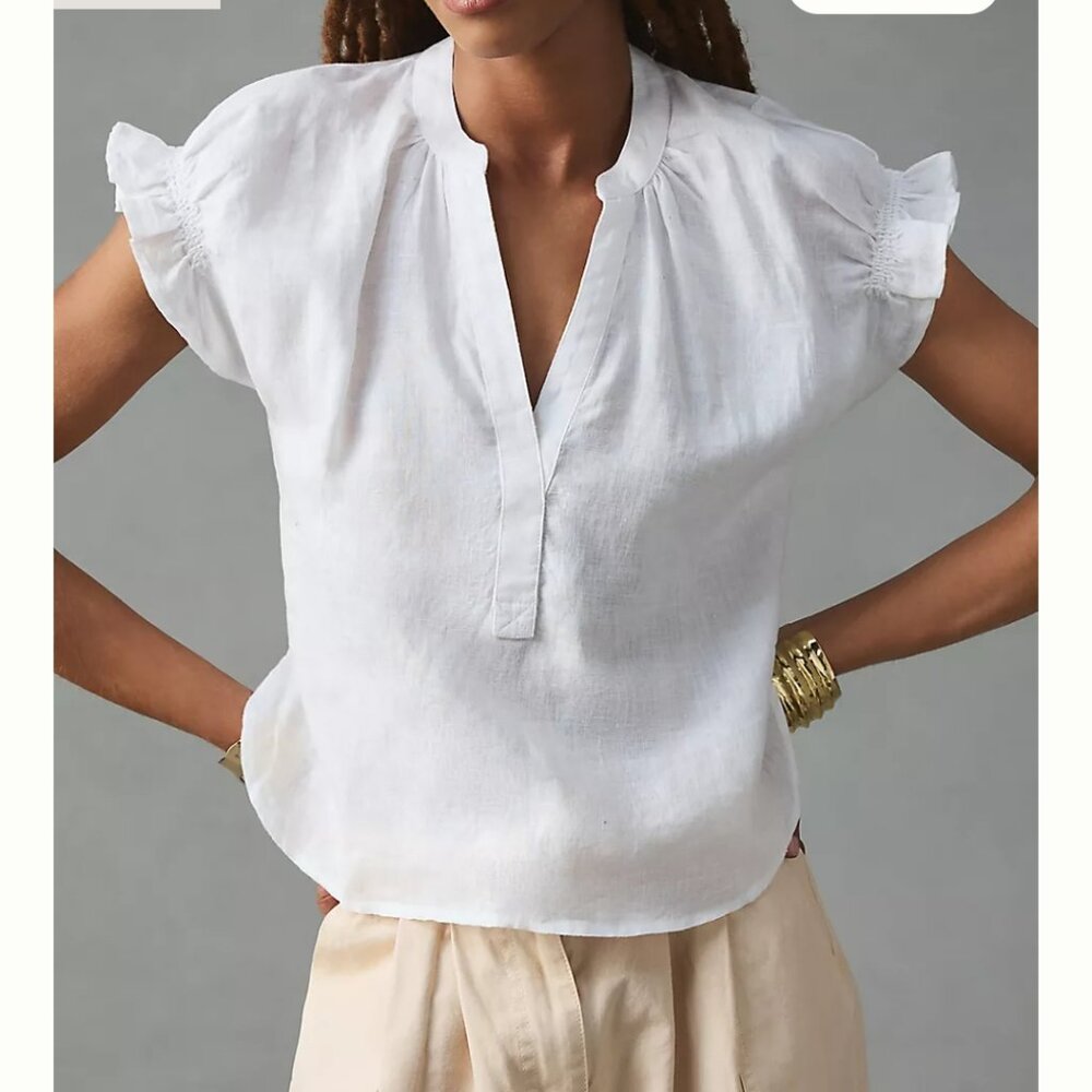 PIlcro linen blouse XS